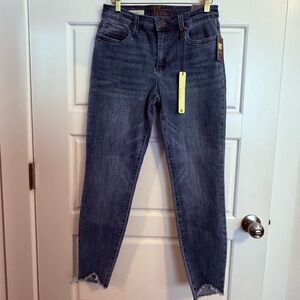 Kut from the Kloth High Rise Skinny Ankle Raw Edge Jeans - NWT - Size 6